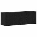 vidaXL TV skap 2 stk svart eik 120x30x41 cm konstruert tre