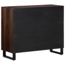  Skjenk brun 90x34x75 cm heltre mango
