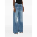 Simona Corsellini Dame Jeans Blå S,