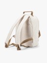 Elodie Details Backpack Midi - White Boucle - White - 9.45 L