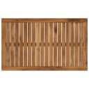 vidaXL Bordplate 80,5 x 49 x 2 cm Rektangulær Solid akasietre Naturlig