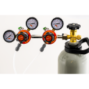 Kegland Dual Pressure CO2 regulator MK4 med 2 utganger. Duotight 8mm inkludert