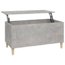 vidaXL Salongbord betonggrå 90x44,5x45 cm konstruert tre