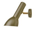 Cph Lighing Oblique Vegglampe HW Brass/Olive Green Lighting