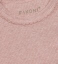 Blå Body I/e   Rib   Pale Mauve Melert   Blå   74   Langermet Body   Rosa