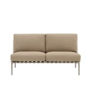 Muuto Lounge Sofa Settle 2 seater Ribbed Weave 5/Taupe