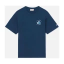 Saint Barth Herre Topper Blå M,