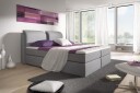 Owen Komplett Box Bed 180x200   Grå