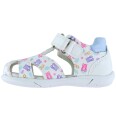 Geox Sandaler   Zapito   Hvit/Lyseblå m. Bamser   Geox   26   Sandals