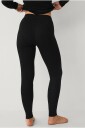 Áhkká   Termounderbukser Baselayer Pointelle Pant   Svart