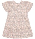 Hust and Claire Kjole Karoline Ivory m. Blomster Hust and Claire 8 år 128 Kjole Hvit Rosa