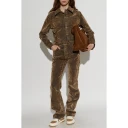 Amiri Dame Jakker Brun M,