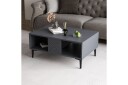 Botswana Stuebord 90 cm - Antrasitt