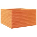  Plantekasse voksbrun 80x80x46 cm heltre furu