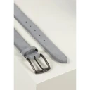 Howard London Suede Leather Belt Zack - Grey - 90
