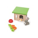 Le Toy Van Dollhouse Pet Set, Bunny and Guinea and Budkin Summerfairy LME045 LBK761