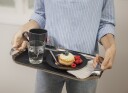 Eva Solo   Silikonmatte til stålbrett svart