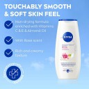 NIVEA Caring Shower Cream Indulgent Moisture Rose 250 ml