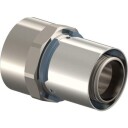 Uponor S-Press-kobling med muffe 40-Rp1 1/4"FT
