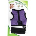 Kattinorge Sele med kobbel smådyr hals 25.5-30.5 midje 35.5-40.5cm