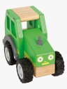 Small Foot  Wooden Tractor Green