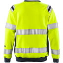 Fristads Sweatshirt Flamestat 7076 Sflh, Klass 3 Varsel Gul/marinblå L