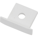 Ansell Lighting endestykke med hull 15x20 mm hvit