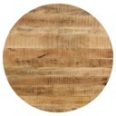 vidaXL Spisebord heltre mango og stål 120x77 cm