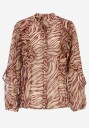 Soyaconcept Skir bluse med volanger
