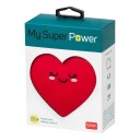 Kidek Powerbank My Superpower Hjerte 165130