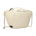 Chica Dame Vesker Beige ONE SIZE,