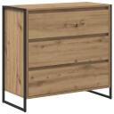  Serviesskap Kunstnerisk Eik 79 x 36 x 75.5 cm Konstruert tre
