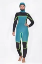 Lunasurf Alpha 5/4 Hooded Front Zip Womens Wetsuit Yamamoto (Dame 12)