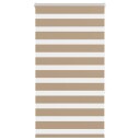  Sebragardin sandbrun 80x150 cm stoff bredde 75,9 polyester