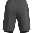 UA Launch 7" 2-in-1 Shorts Castlerock - M