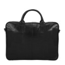 Nord Leather laptop Pc veske i kalveskinn 15" Svart