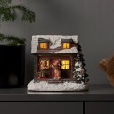 Juledekorasjon Tedville Hus LED