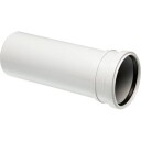 Uponor Decibel 75mm Avløpsrør med Muffe - Lydisolert Plast i Hvit