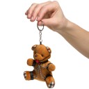 Master Series Nøkkelring med bamse med gag - Brun