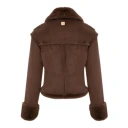 Fracomina Dame Jakker Brun XS,