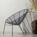 Loungestol Jane 72 cm utendørs   Blekk