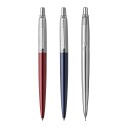 Parker Jotter London Trio Discovery Pack: Ballpoint Pen Royal Blå Gel Pen Rød Kensington & Mechanical Pencil Stainless Steel
