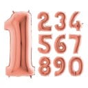 Ballongkungen Tallballong Roségull Metallic Tallet 2 232RG