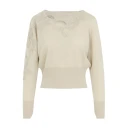 Ermanno Scervino Dame Strikkevarer Gul S,