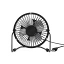 Kikkerland USB Bordvifte Metall 150mm Svart