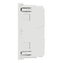 Schneider Electric Unica System+ Veggkontakt 2 stikkontakter, jordet, Strømbrytere & vegguttak