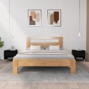  Nattbord 2 stk svart 50x46x50 cm konstruert tre 8720845668808