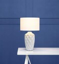 Angela Bordlampe Hvit