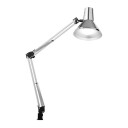 Jensen bordlampe m/bordklemme og veggfeste Krom