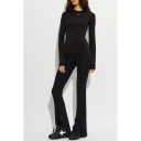 Off White Dame Topper Svart S,